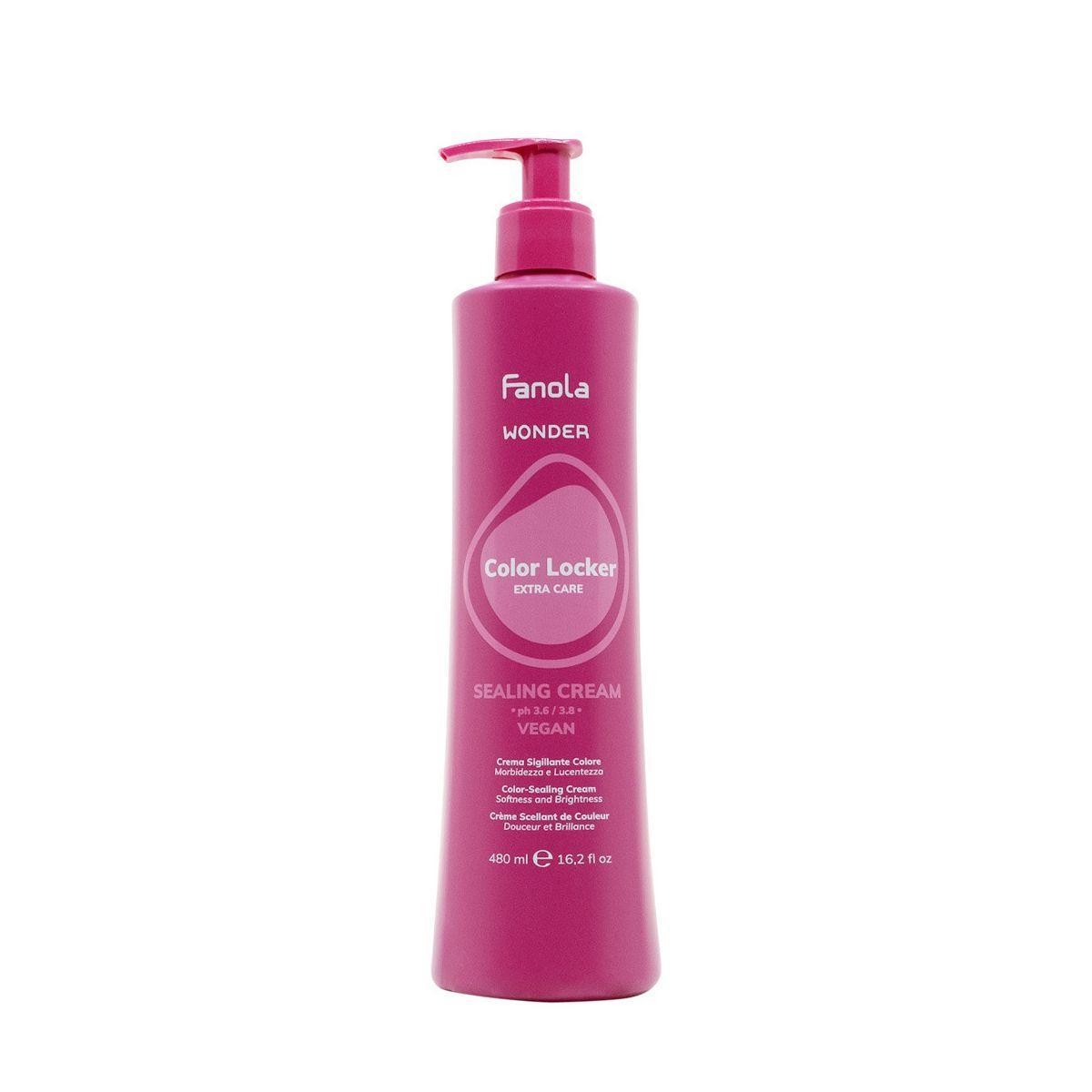 Fanola Wonder Color Locker Sealing Crema Sigillante Colore Vegan 480 ML