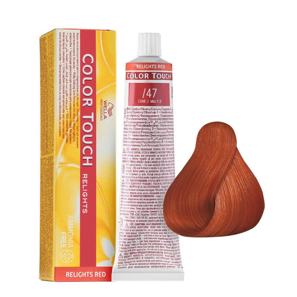 Wella Color Touch Relights Tono Su Tono 60ML /47 Rame Sabbia wella-color-touch-relights-tono-su-tono-60ml-/47-rame-sabbia