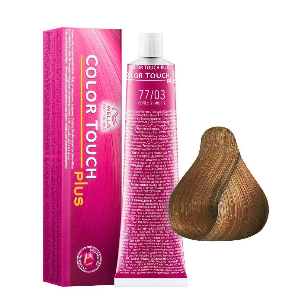 wella-color-touch-tono-su-tono-60ml-77/03-biondo-medio-intenso-naturale-dorato Wella Color Touch Tono Su Tono 60ML 77/03 Biondo Medio Intenso Naturale Dorato