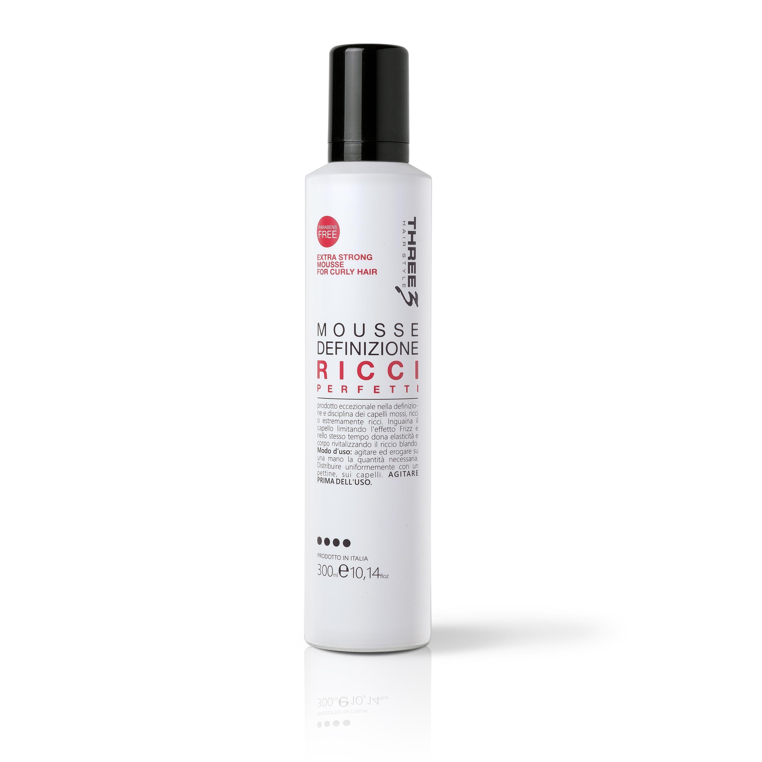 faipa-three-style-mousse-ricci-perfetti-300ml Faipa Three Style Mousse Ricci Perfetti 300ML