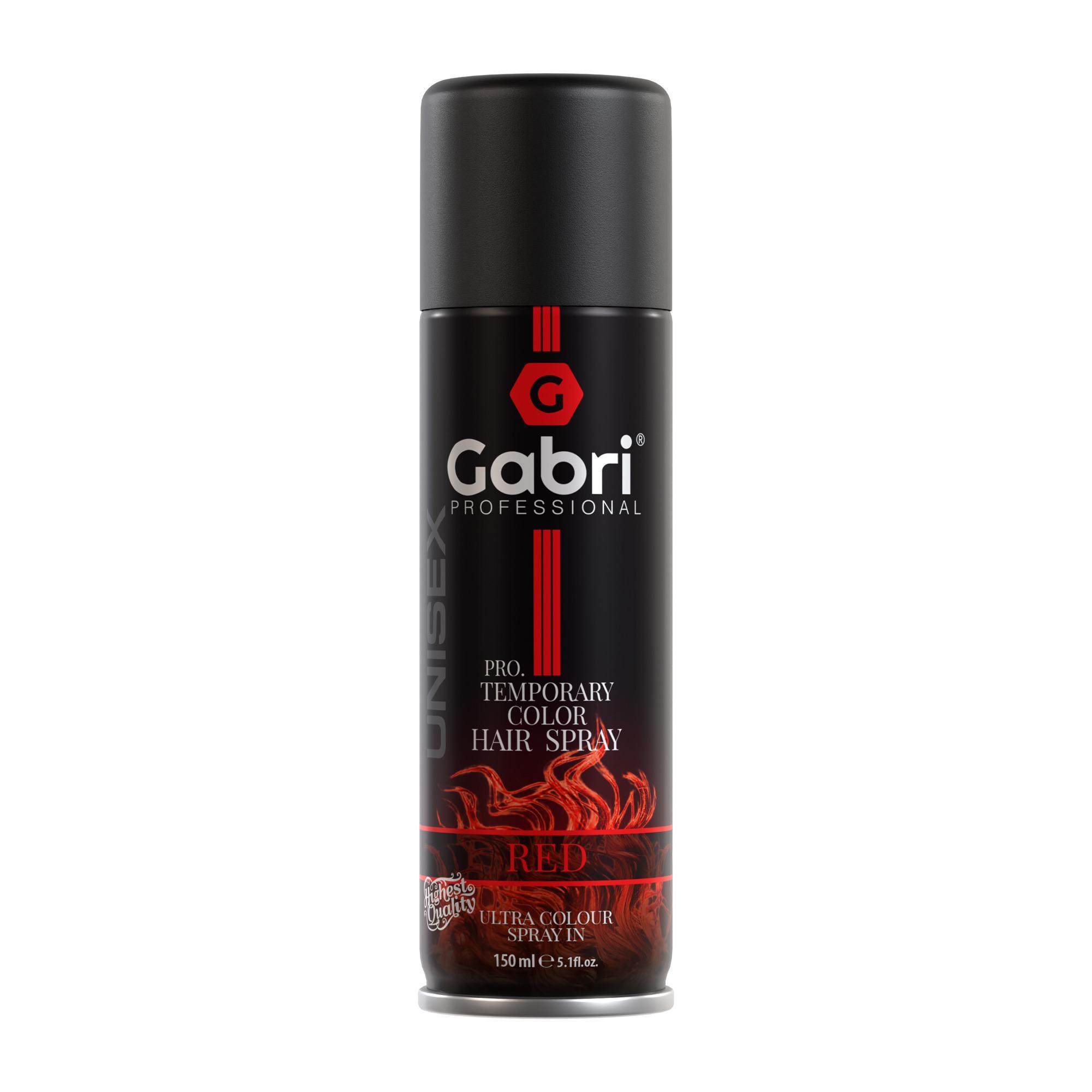 gabri-spray-colorante-pro-temporary-rosso-150ml Gabri Spray Colorante Pro Temporary Rosso 150ml