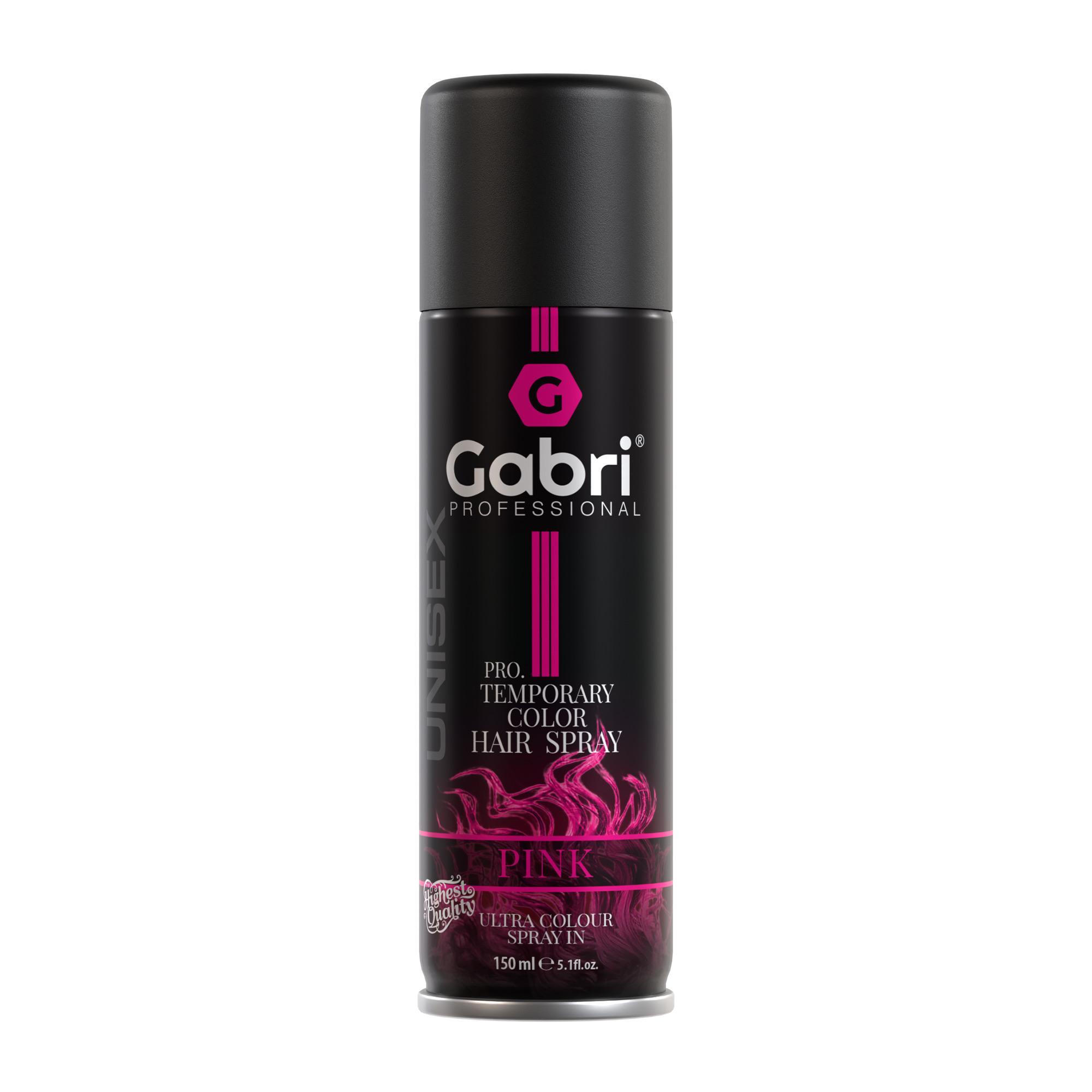 gabri-spray-colorante-pro-temporary-rosa-150ml Gabri Spray Colorante Pro Temporary Rosa 150ml