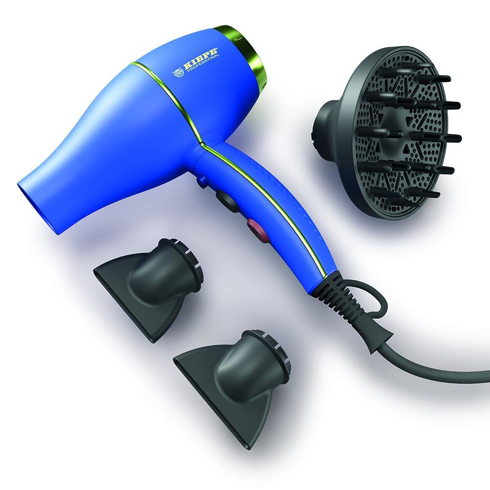 kiepe-phon-bloom-2000w-blu Phon Bloom 2000W Blu - vista laterale e dettagli