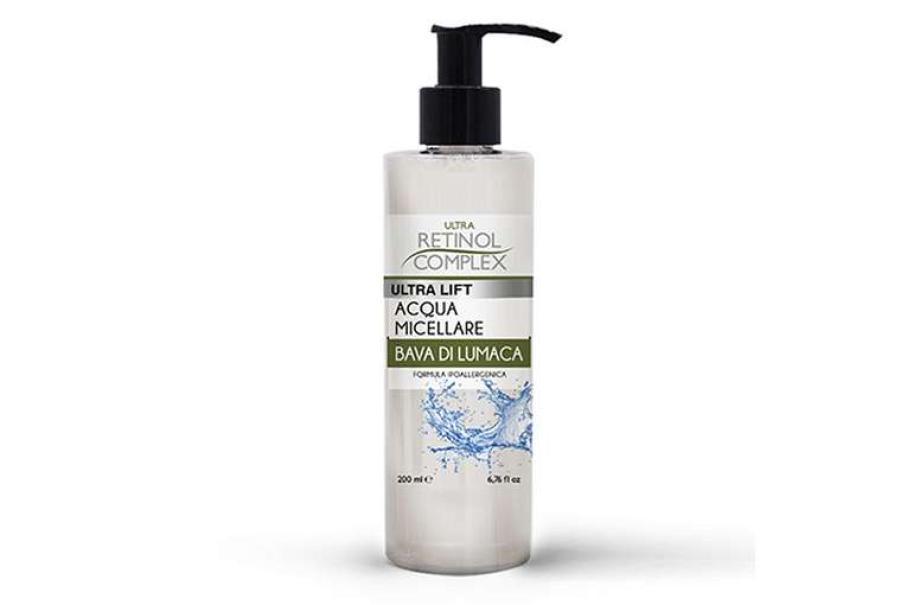 retinol-complex-acqua-micellare-viso-occhi-bava-lumaca-200ml Retinol Complex Acqua Micellare Viso Occhi Bava Lumaca 200ml