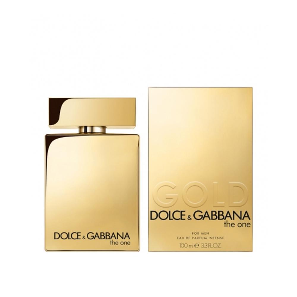 dolce&gabbana e.d.p.d&g the one gold int.u.100ml - foto 1 Flacone dorato di E.D.P. D&G The One Gold 100ml con scatola