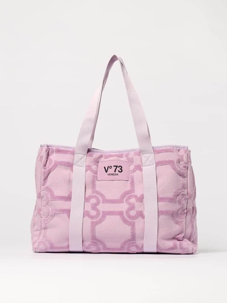 vâ°73 vâ°73 borsa sintetica donna amy lilla 73bs8w203 - foto 1 Borsa sintetica donna V°73 Amy rosa lilla