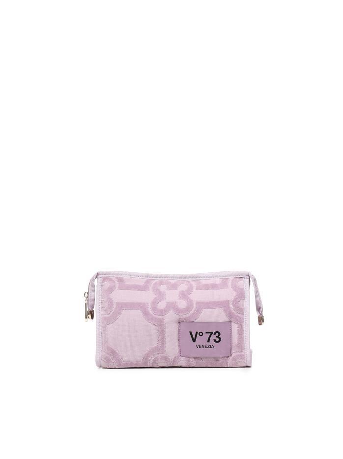 vâ°73 vâ°73 beauty sintetico donna lilla 73be8w2562 - foto 1 Borsello V°73 Beauty sintetico lilla con logo