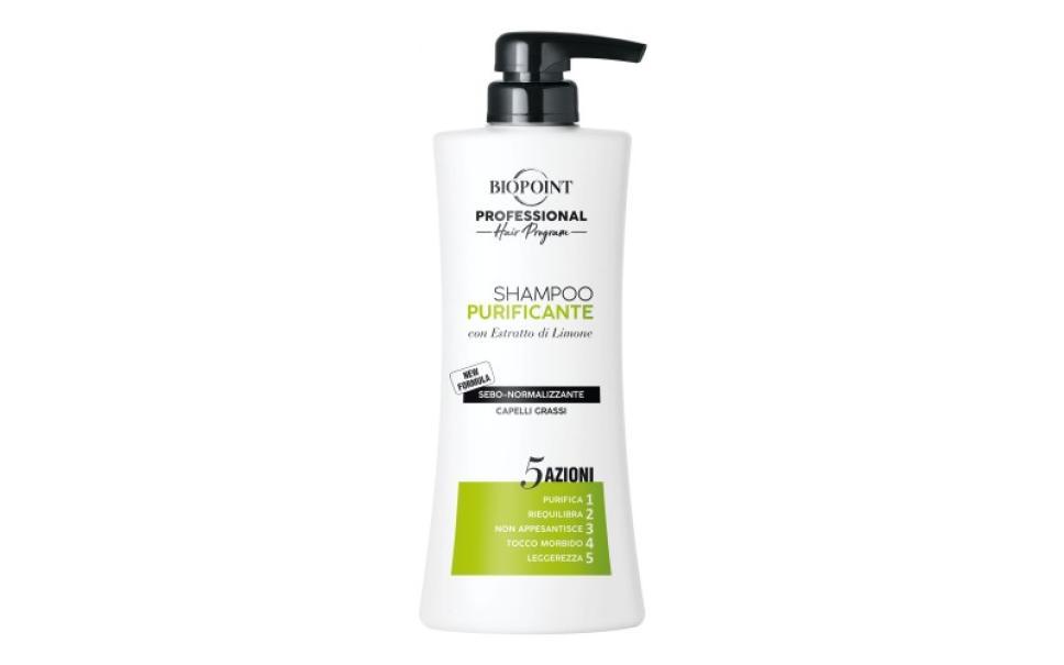 biopoint bio point pr shampoo purificante 400ml new pv03621 - foto 1 biopoint bio point pr shampoo purificante 400ml new pv03621 - foto 1