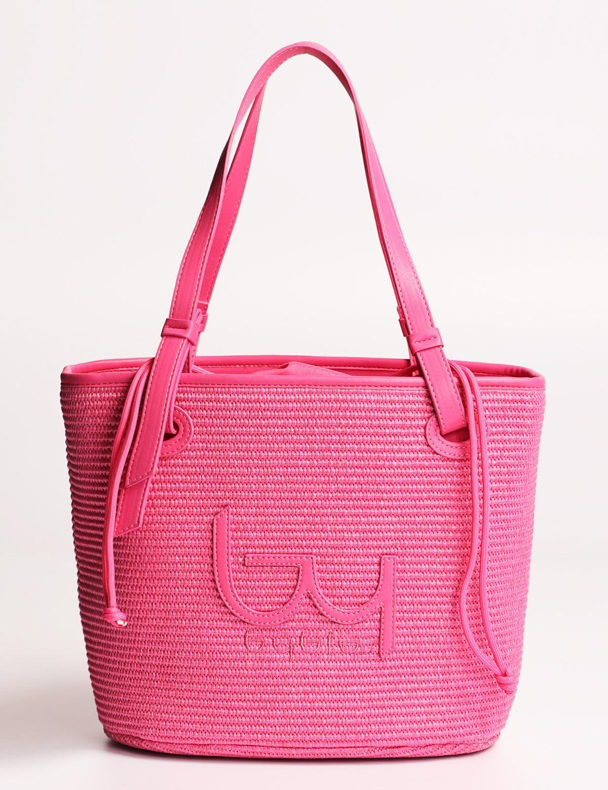 byblos byblos borsa sintetico fucsia bybs35a02 - foto 1 Borsa Byblos sintetico fucsia tote con manici BYBS35A02