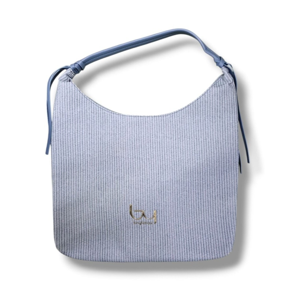 byblos byblos borsa sintetico sky blue bybs37b02 - foto 1 Borsa a spalla Byblos sintetico azzurro con manico
