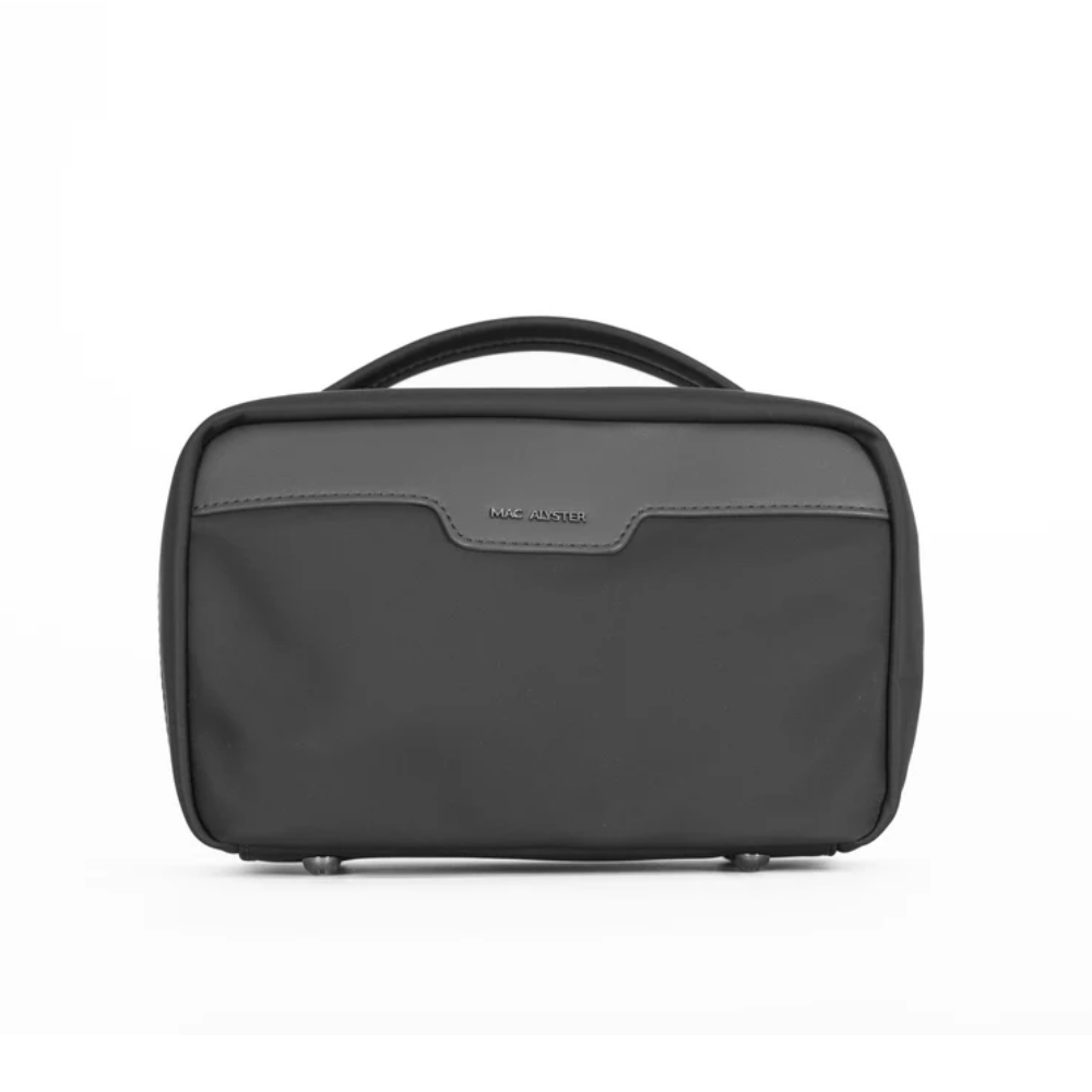 mac alyster mac alyster borsa noir ft-618 - foto 1 Borsa trolley MAC ALYSTER NOIR FT-618 nera grigia con maniglia e scomparti
