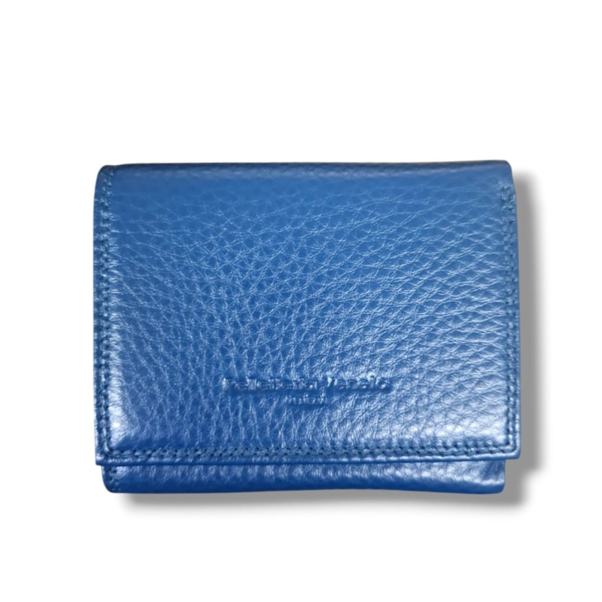 pelletteria veneta pelletteria veneta portafoglio oceano pfv1518-ocean - foto 1 Portafoglio Pelletteria Veneta Oceano PFV1518 in pelle blu scuro, vista frontale