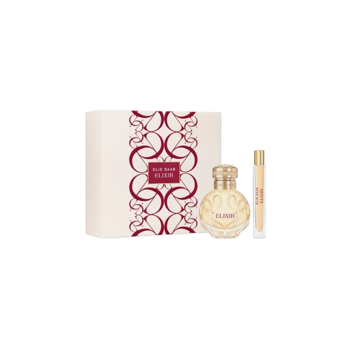 Confezione regalo Elie Saab Elixir con flacone 50ml e campione 10ml