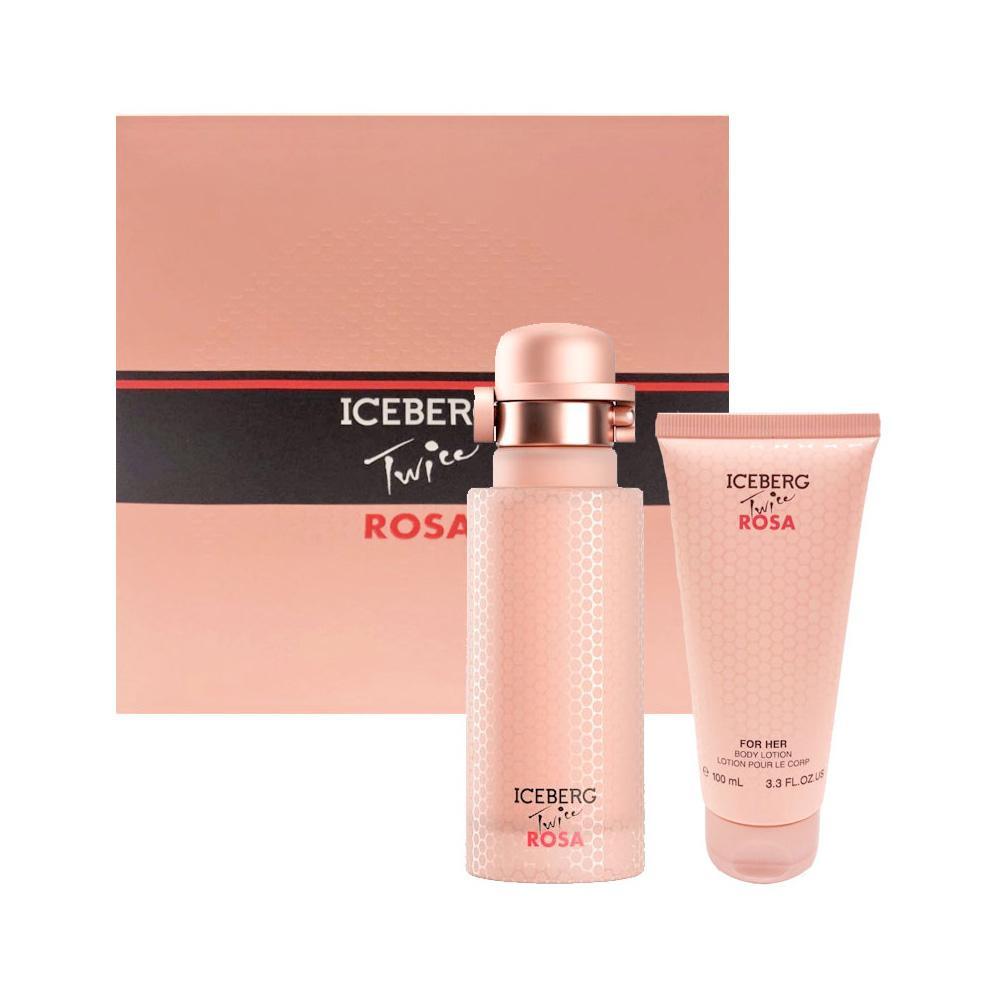 Set Iceberg Rosa: profumo spray 125ml e lozione corpo 100ml