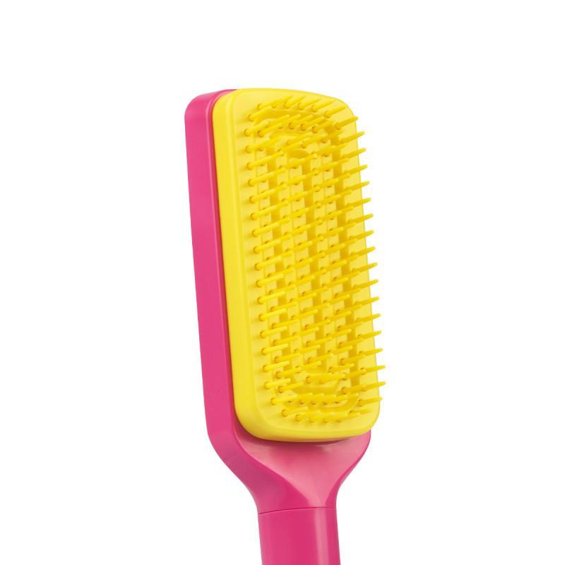 labor pro labor spazzola autopulente twist pop c702 - foto 1 Spazzola autopulente rettangolare Twist Pop C702, manico rosa fucsia e setole gialle