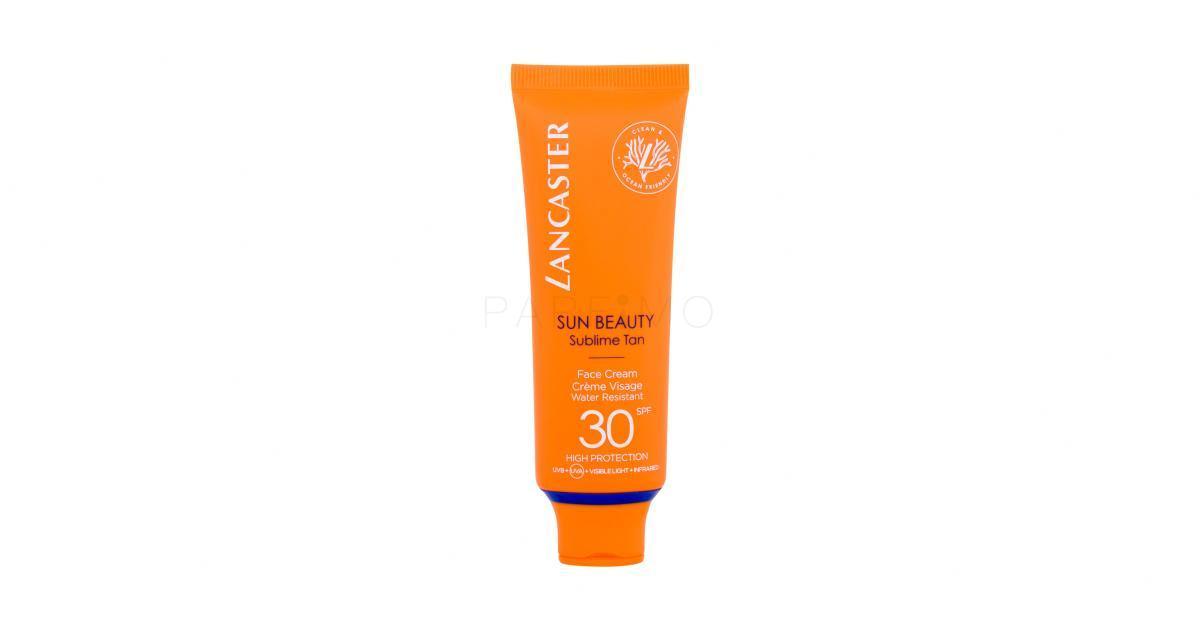 Crema solare protettiva viso ad alta protezione SPF50