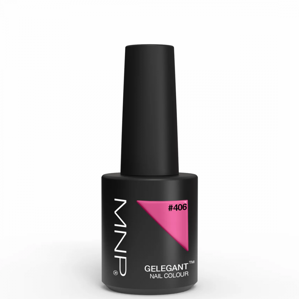 mnp mesauda gelegant gel polish smalto semipermanente 8ml 406 devoted - foto 1 Smalto semipermanente MNP Mesauda Gelegant 406 Devoted, flacone nero 8ml