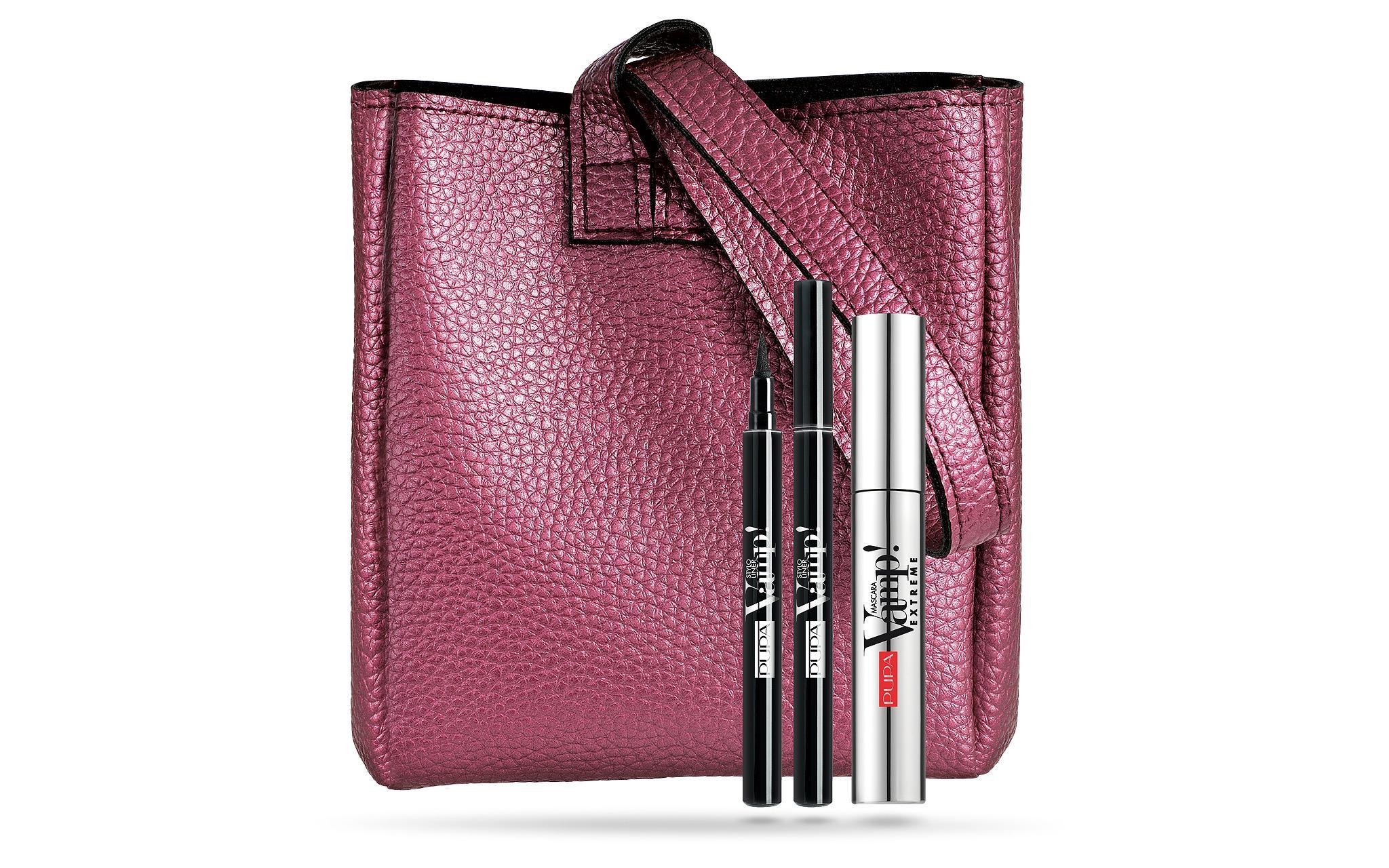 pupa pupa kit vamp!sex.lash.+stylo liner - foto 1 Kit makeup PUPA con pochette rosa fucsia, mascara Vamp Lash e eyeliner Stylo Liner