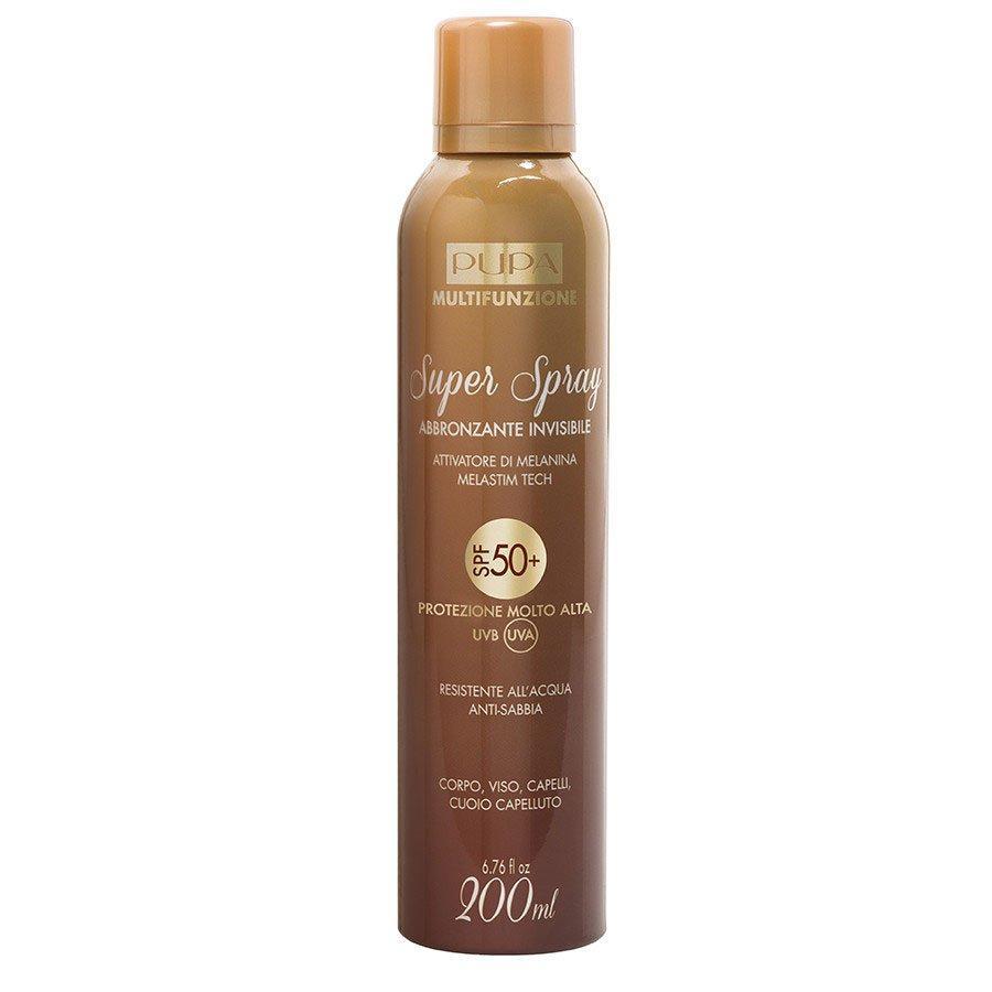 pupa pupa sun spray inv.spf50 200ml - foto 1 Spray solare protettivo PUPA SPF 50 per protezione completa dei raggi UV