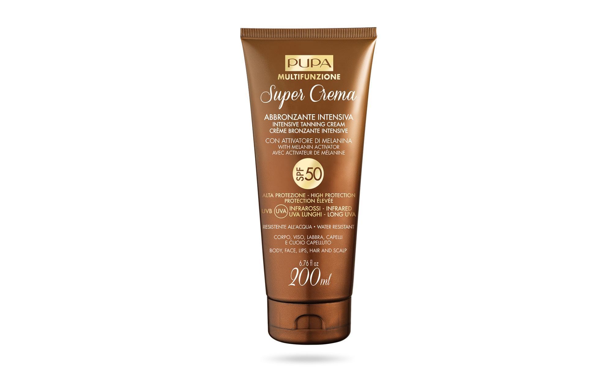pupa pupa sun crema spf50 200ml - foto 1 PUPA Sun Crema solare protettiva SPF50, flacone da 200ml