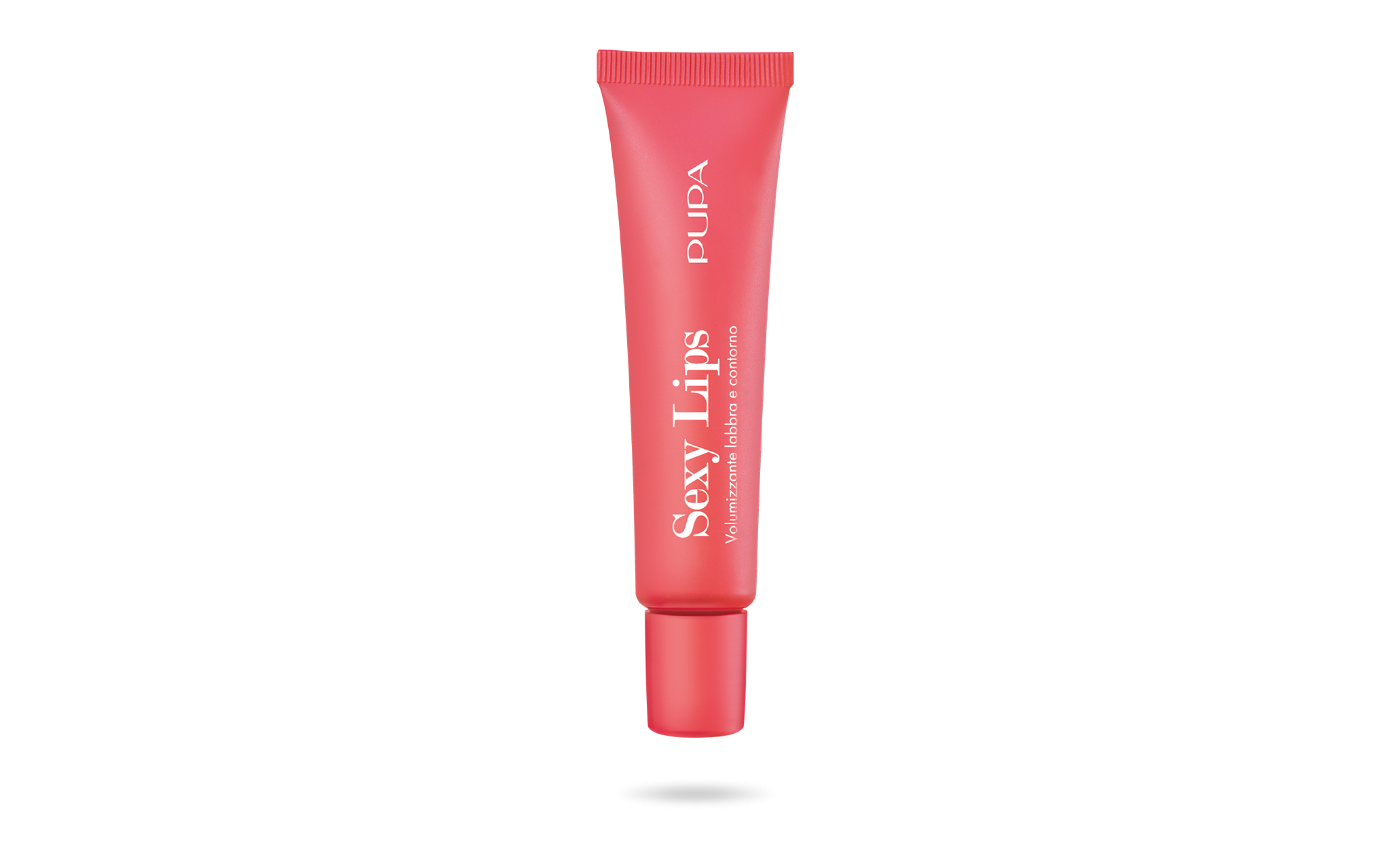 pupa pupa sexy lips volume 001 - foto 1 PUPA Sexy Lips Volume 001 - Tubetto rossetto colore corallo su sfondo bianco