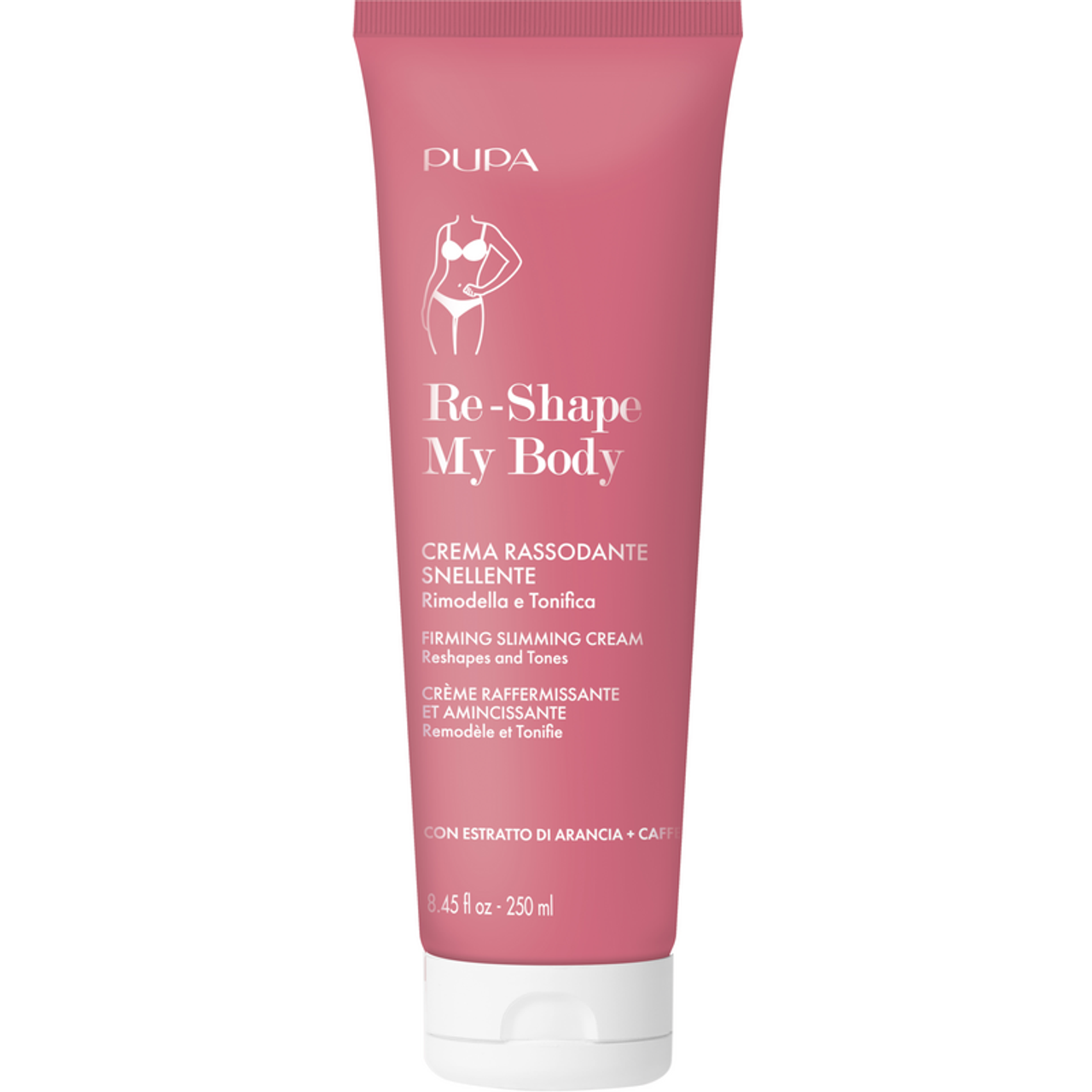 pupa pupa reshape my body rass.250ml - foto 1 Rassodante corpo PUPA Reshape My Body, flacone da 250ml