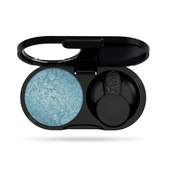 Palette ombretto wet & dry PUPA VAMP nei toni azzurri e nero con applicatore