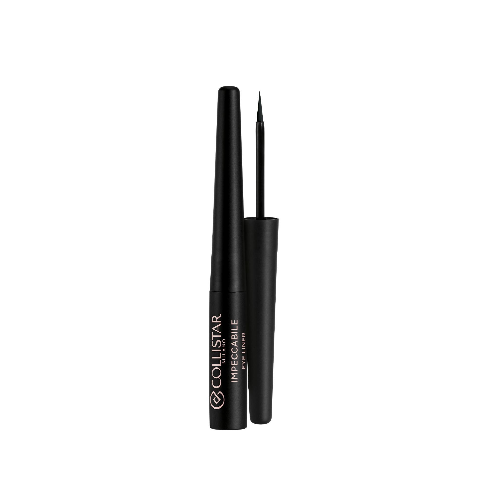 Eyeliner nero Collistar Impeccabile con pennello e astuccio