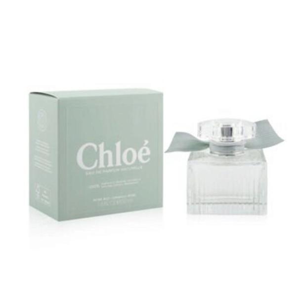 Profumo Chloé E.D.P. Rose Naturelle 50 ml, flacone trasparente con scatola verde menta