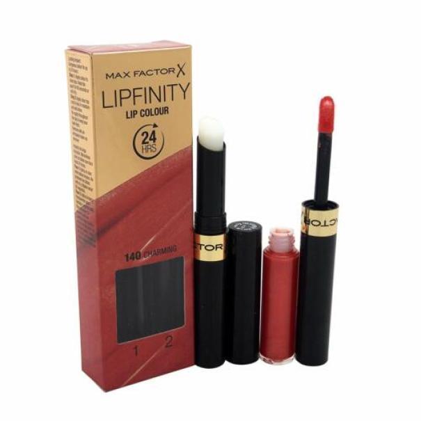 max factor m.factor ross.colour coll.812 - foto 1 Confezione MAX FACTOR Lipfinity 24 con due rossetti opaco e brillante