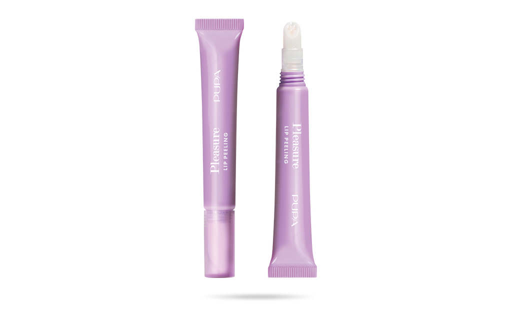 Pupa Pleasure Lip Peeling con tubo e pennello applicatore lilla