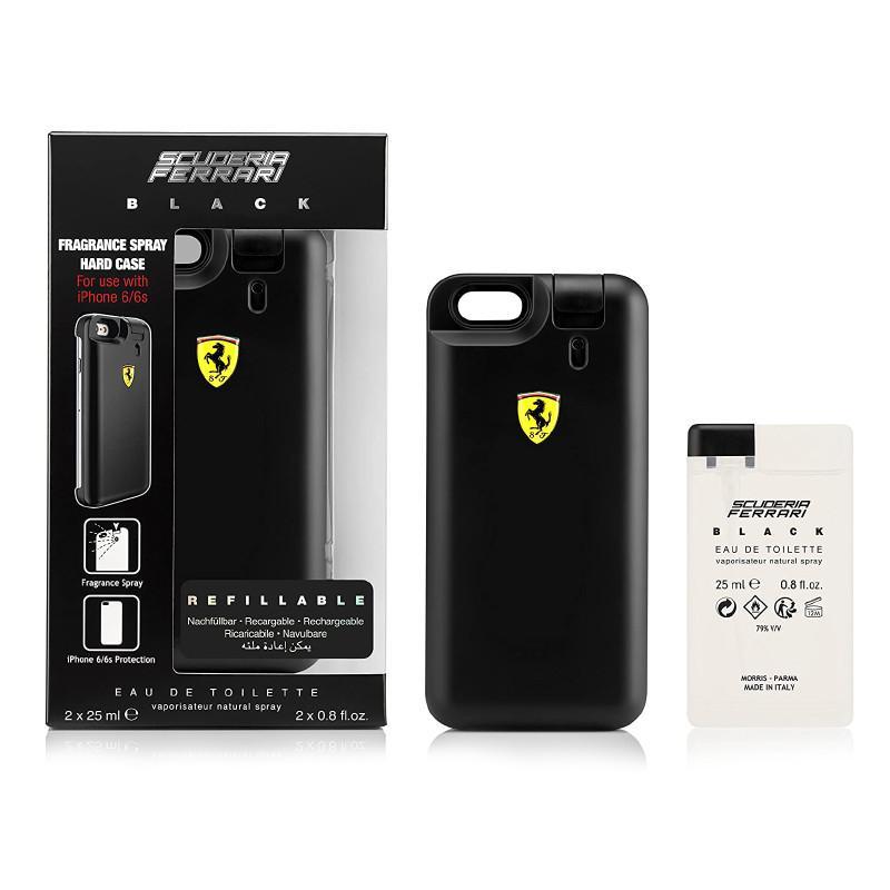 Bottiglia di E.D.T. Ferrari Black Cover da 50 ml con cover protettiva