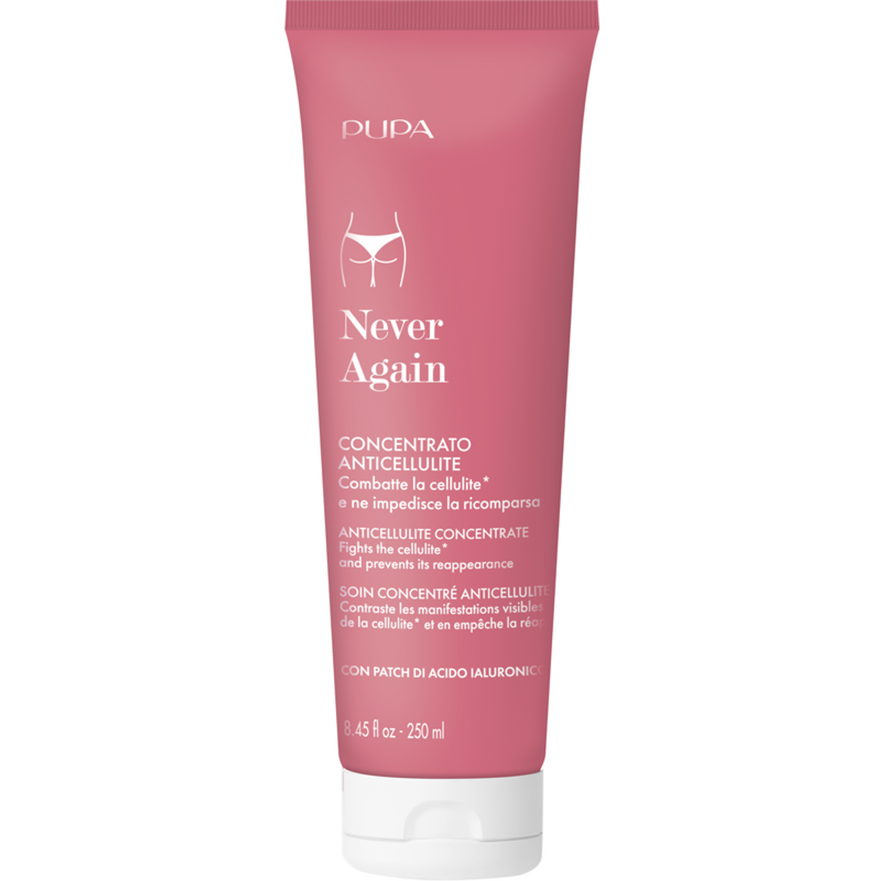 pupa pupa never again anticell.250ml - foto 1 Pupa Never Again Anticellulite 250ml - Crema trattamento corpo