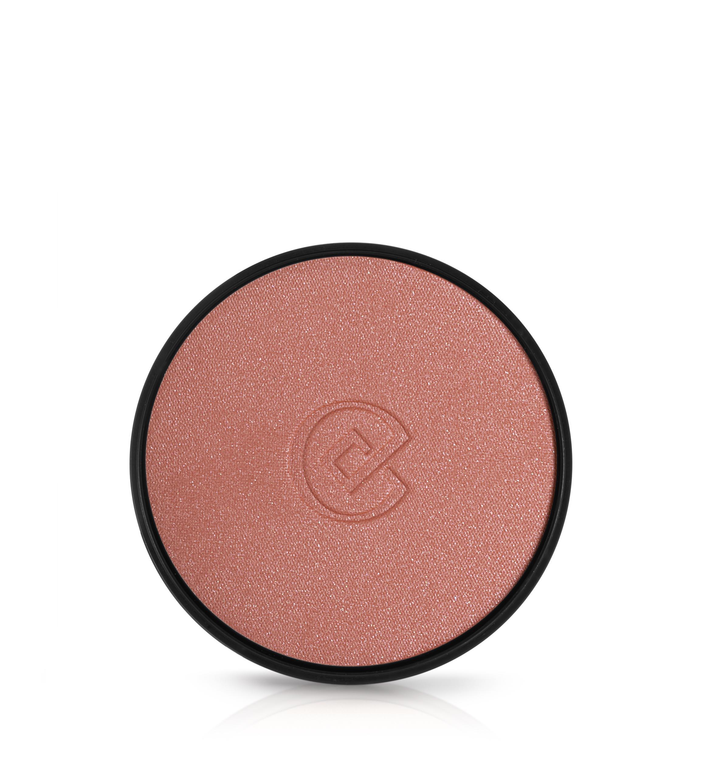 Fard Collistar Maxi colore rosa-marrone in confezione nera rotonda, vista frontale
