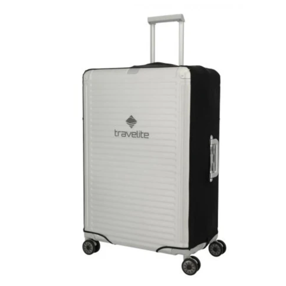 travelite travelite fodera copri valigia luggage cover m trasparente 0314-31 - foto 1 Fodera trasparente Travelite per valigia media, vista frontale