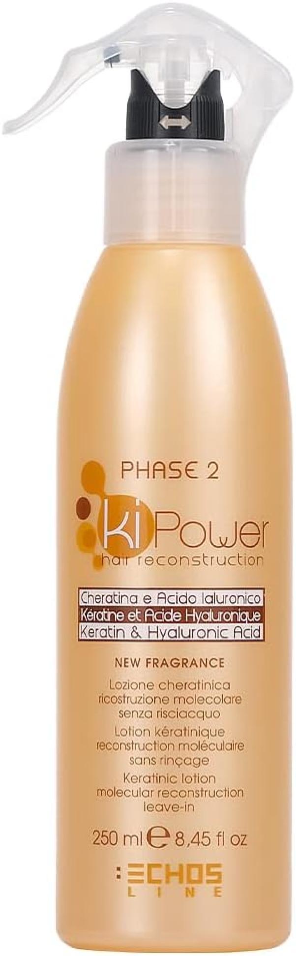 Lozione cheratonica ricostruttrice fase 2 Echos Ki-Power da 250ml