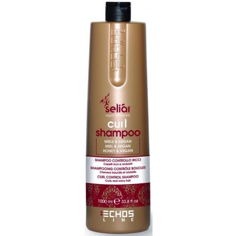 echos line echos seliar curl shampoo controllo ricci 1000ml 1020482 - foto 1 Shampoo controllo ricci Echos Seliar, flacone da 1000ml