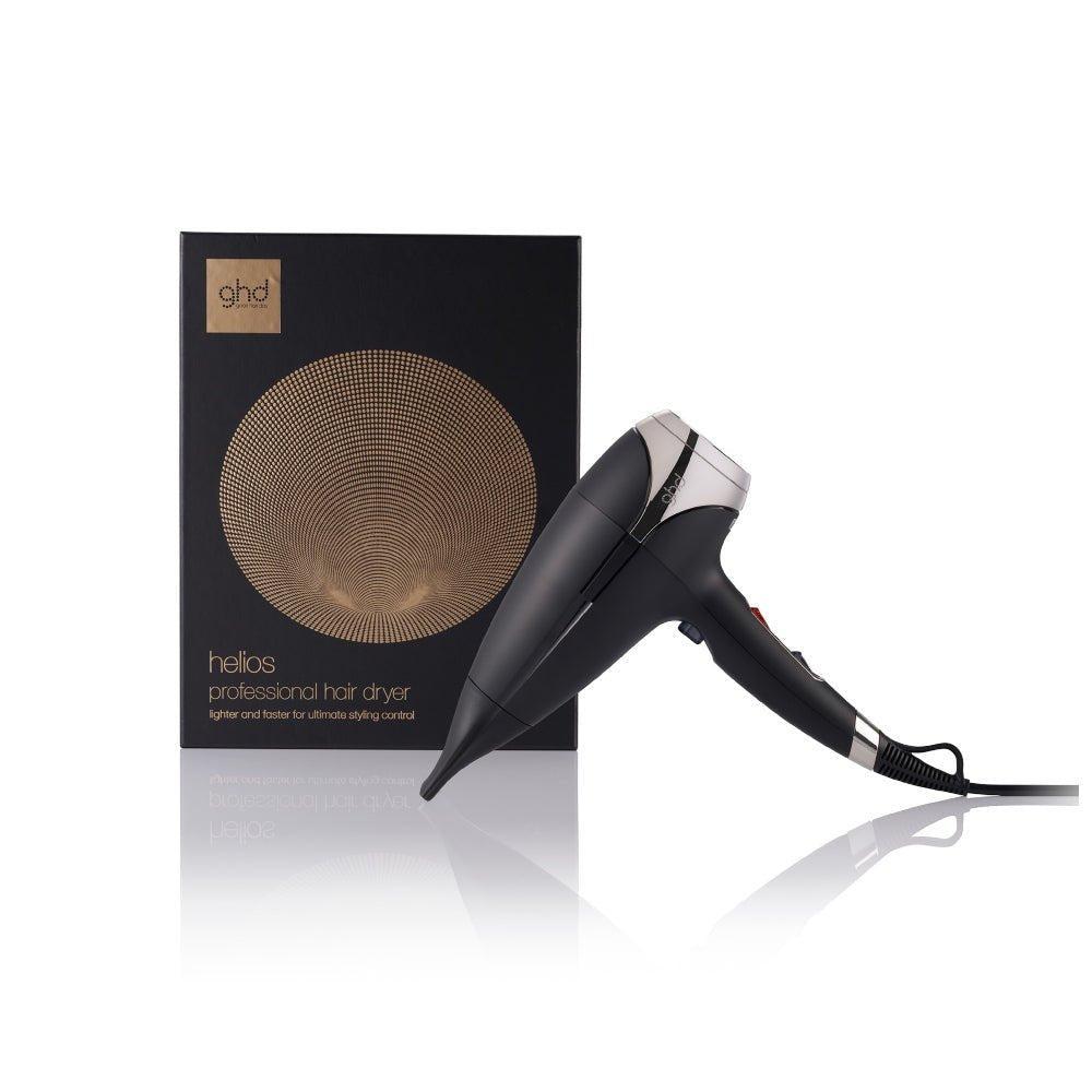 ghd ghd phon helios professional hairdryer black - foto 1 Phon GHD Helios nero con diffusore circolare, confezione e cavo incluso