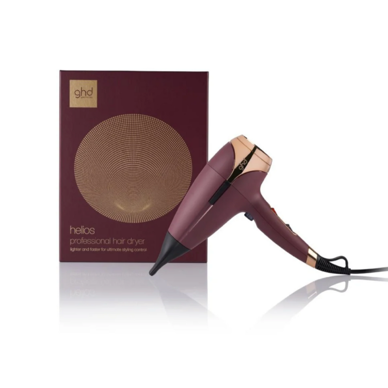ghd ghd phon helios professional hairdryer plum - foto 1 Phon GHD Helios Professional Hairdryer Plum in confezione con scatola