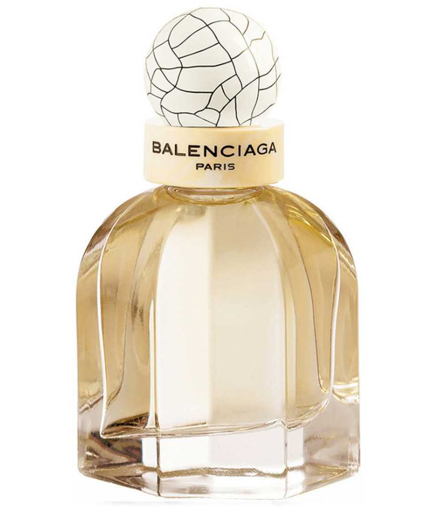 Profumo Balenciaga EDP in flacone di vetro trasparente con tappo dorato, 30 ml