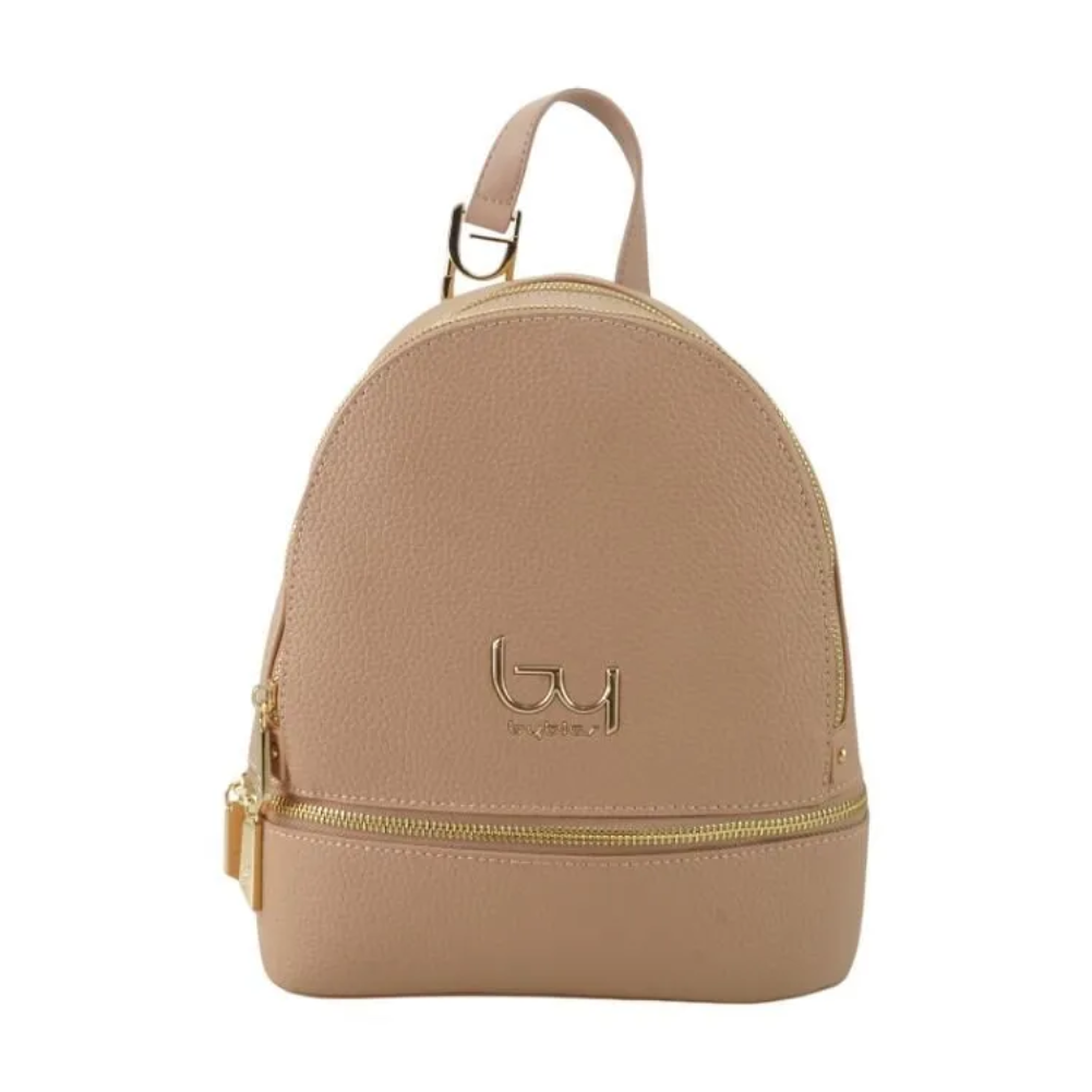 Zaino sintetico Byblos Naos beige/sabbia con manici e tasca frontale