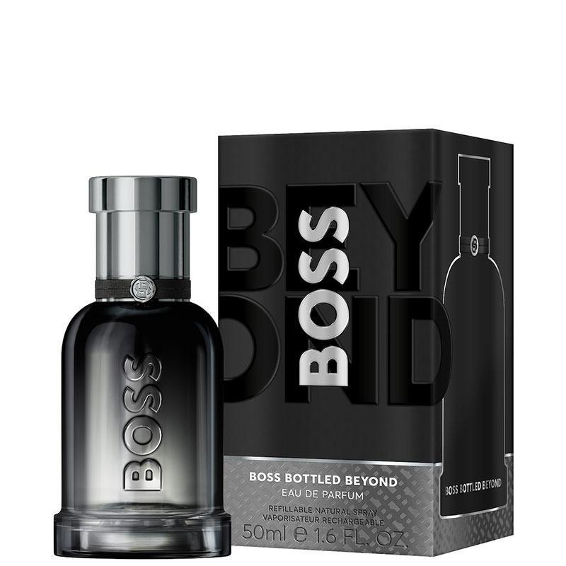 hugo boss e.d.p.boss bottled beyond r.bile 150ml - foto 1 Bottiglia E.D.P. HUGO BOSS BOTTLED BEYOND 150ml con confezione su sfondo bianco