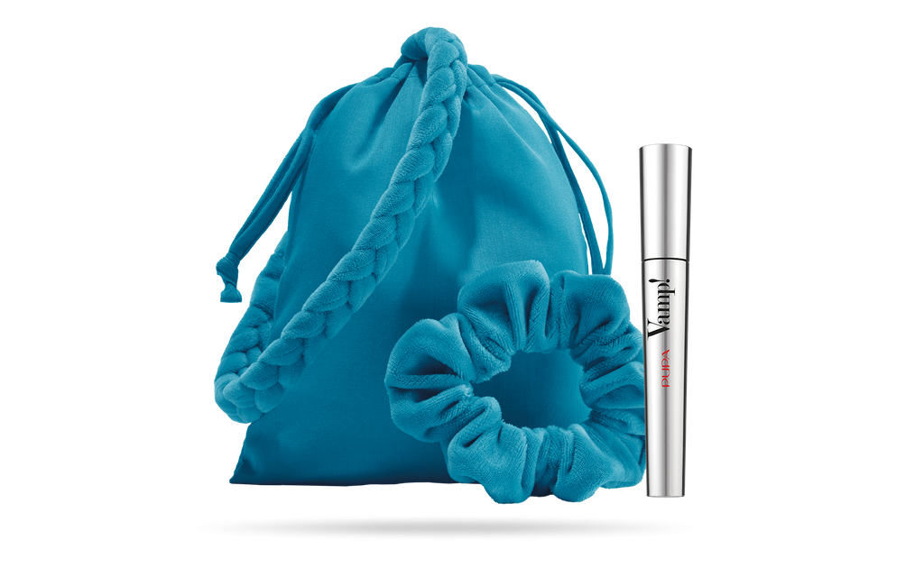 PUPA KIT VAMP! con fascetta per capelli e scrunchie blu