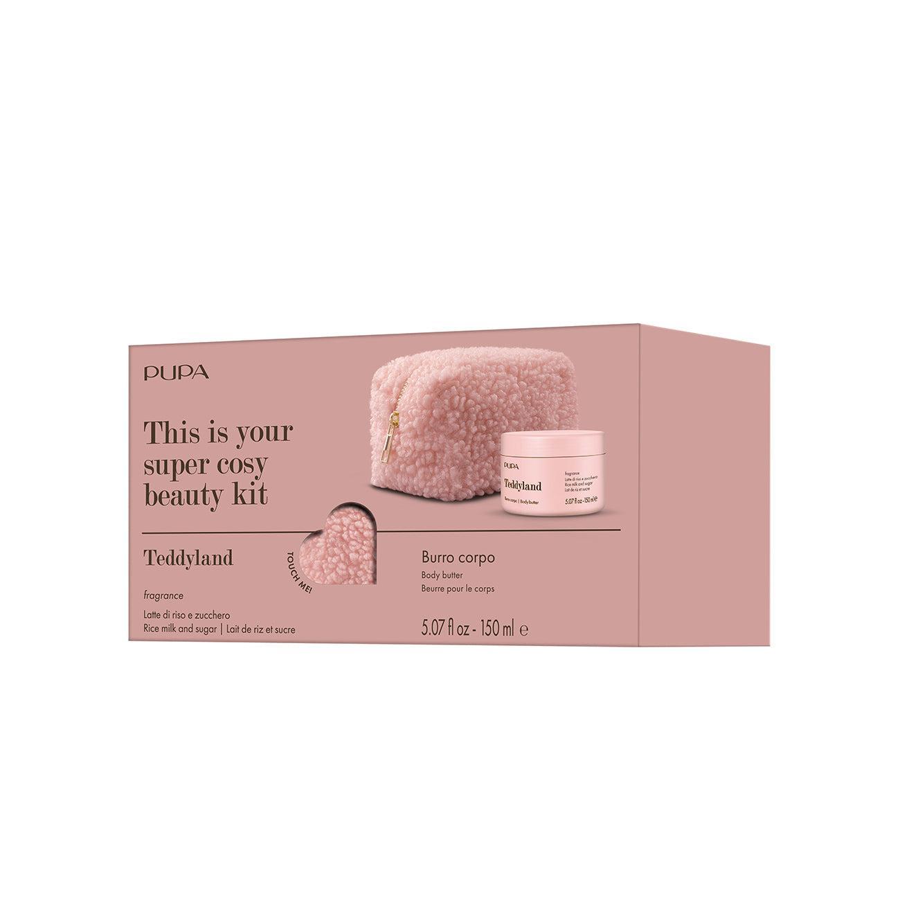 pupa pupa teddyland b.corpo 150ml - foto 1 Confezione PUPA Teddyland - Balsamo corpo 150ml con packaging e prodotto