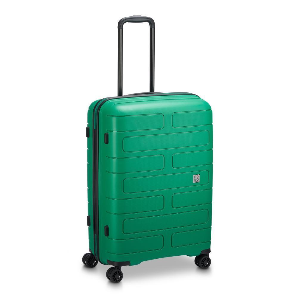 roncato-trolley-medio-4r-supernova-66cm-green Roncato Supernova 2.0 66cm trolley medio 4 ruote verde chiuso