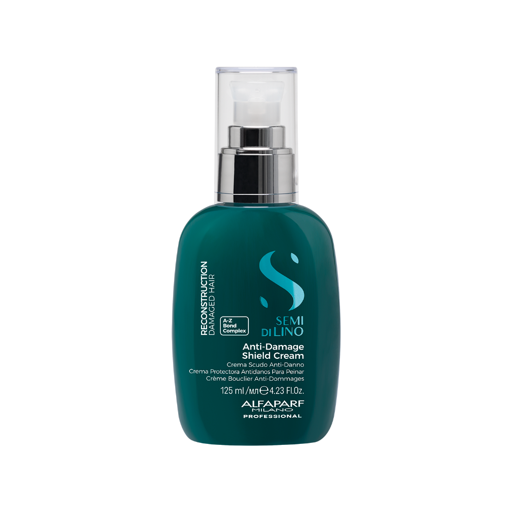 Crema anti-damage reconstruction con semi di lino per la ricostruzione dei capelli