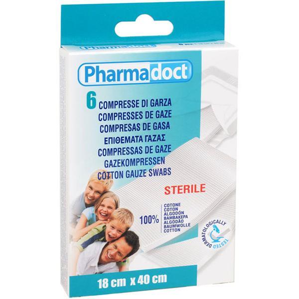 PHARMADOCT COMPRESSE DI GARZA CM.10X10 pharmadoct-compresse-di-garza-cm.10x10