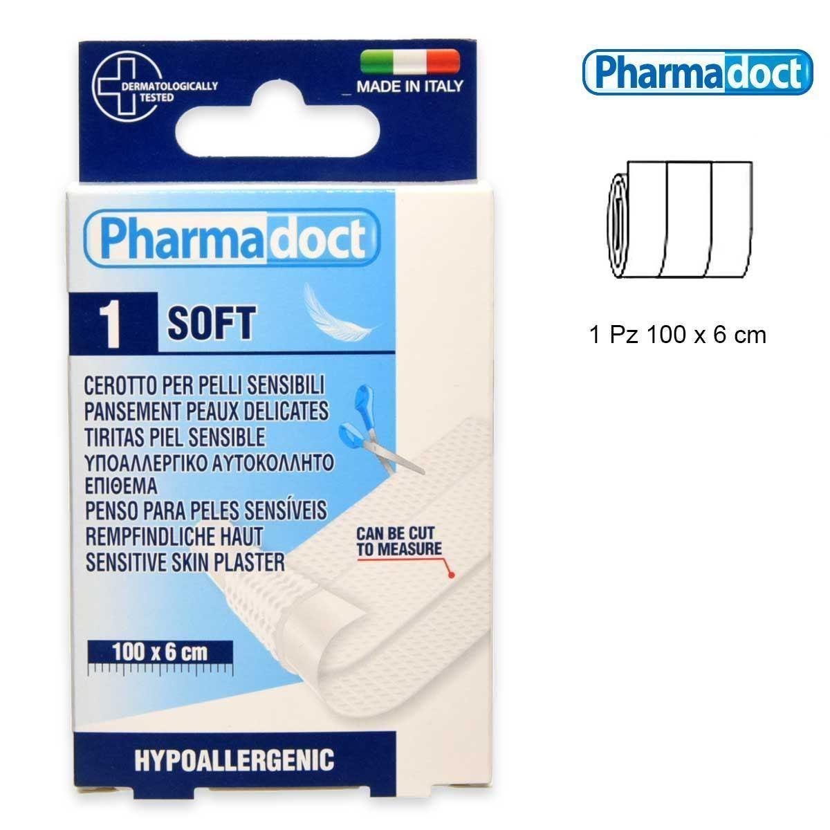 pharmadoc pharmadoct striscia tnt ipoallergenica 100x6 cm 1pz 78028 - foto 1 pharmadoc pharmadoct striscia tnt ipoallergenica 100x6 cm 1pz 78028 - foto 1