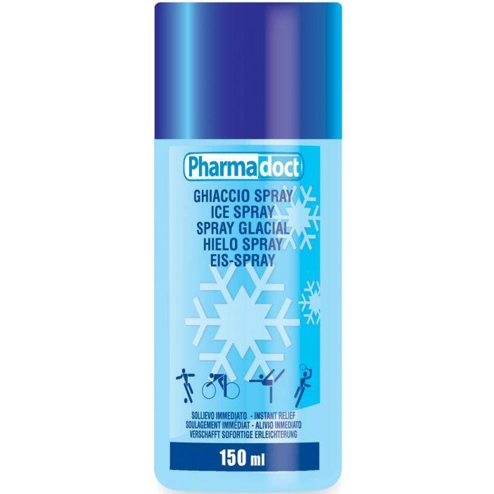 Spray ghiaccio Pharmadoct da 300 ml con erogatore per uso sportivo