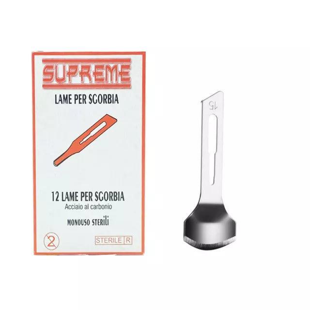 SUPREME LAME SGORBIA MONOUSO CONF.12PZ supreme-lame-sgorbia-monouso-conf.12pz
